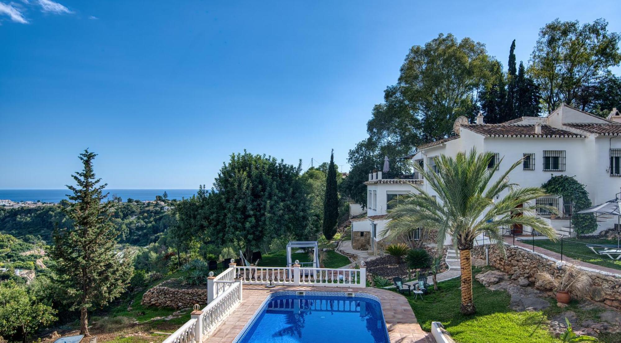 Villa Morera Bed & Breakfast Frigiliana Bagian luar foto