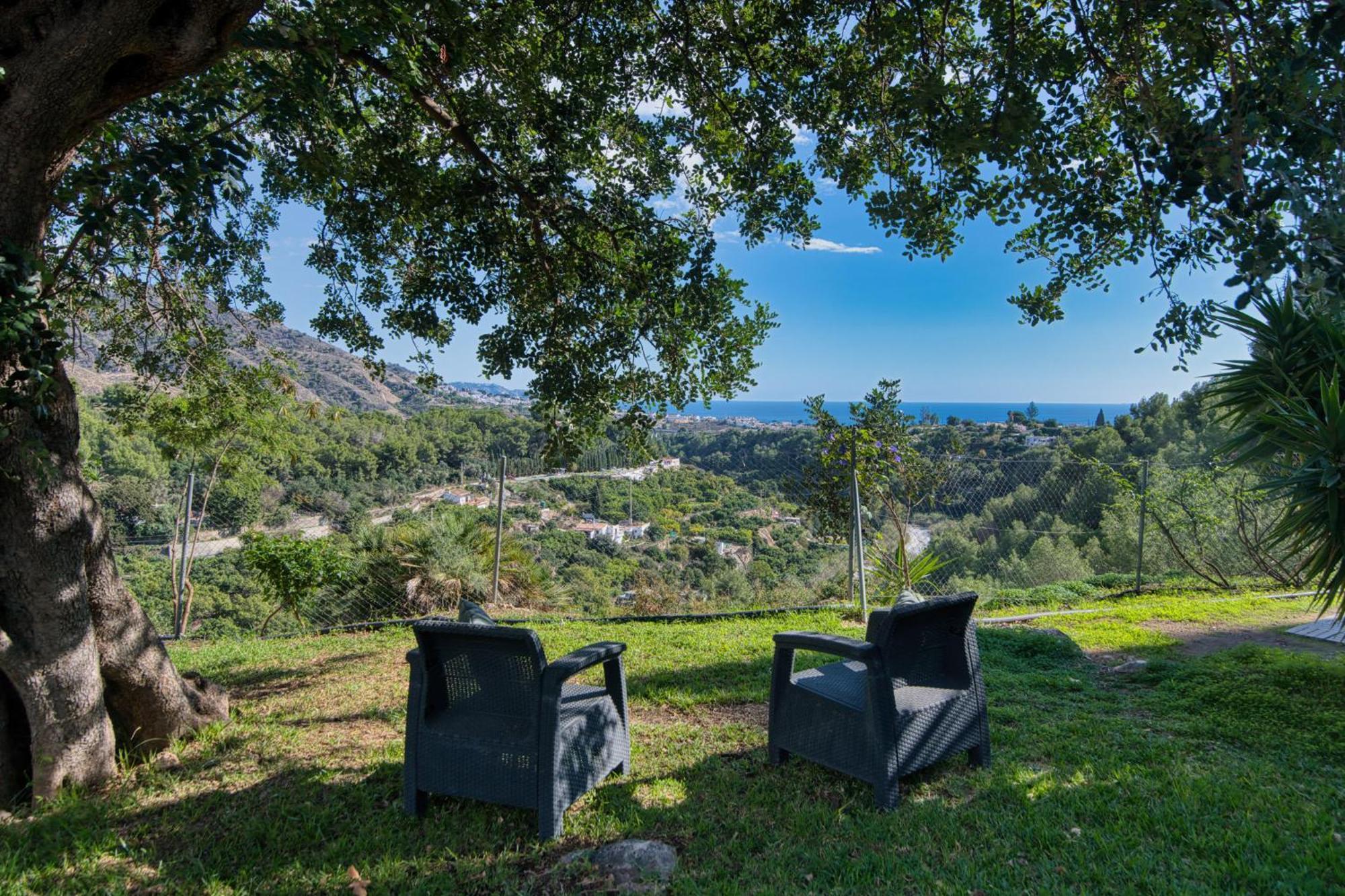 Villa Morera Bed & Breakfast Frigiliana Bagian luar foto