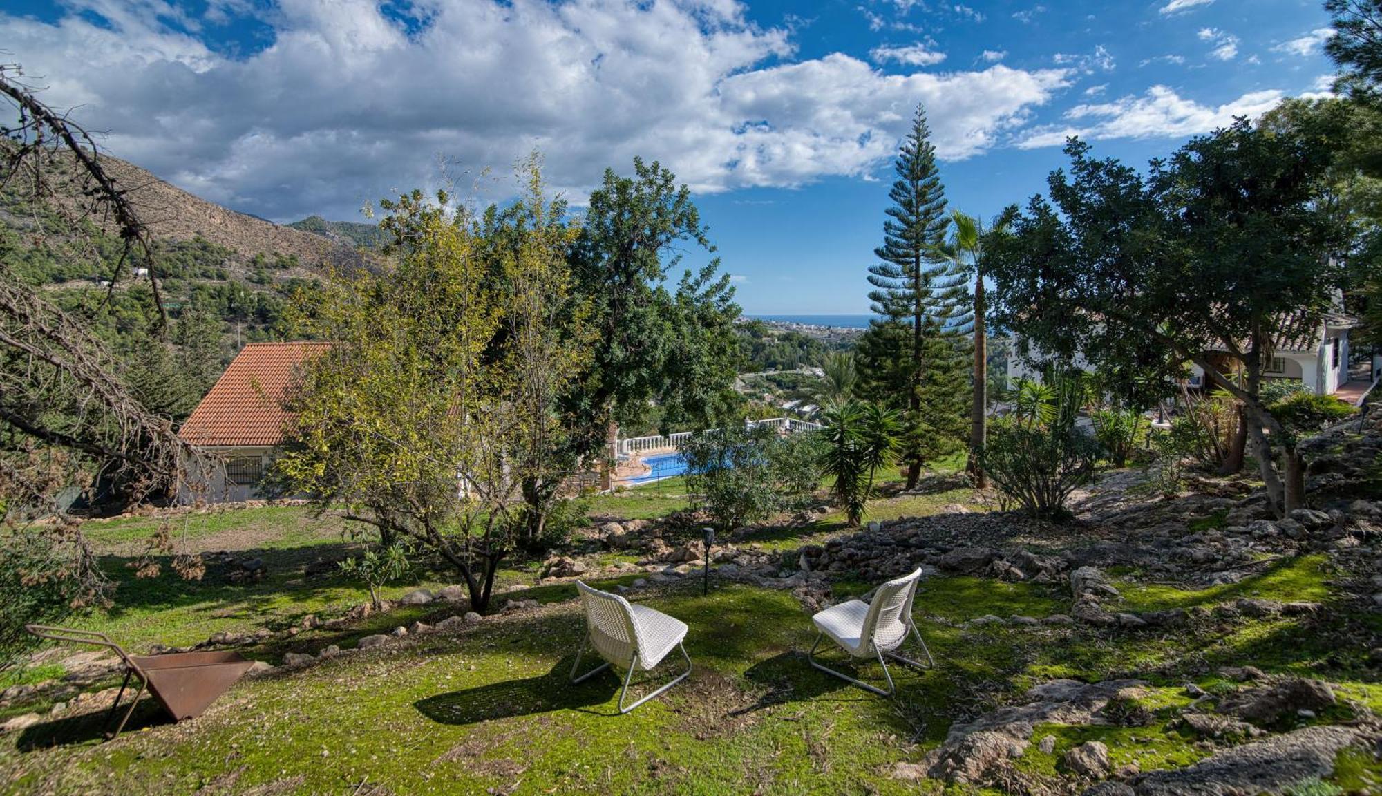 Villa Morera Bed & Breakfast Frigiliana Bagian luar foto