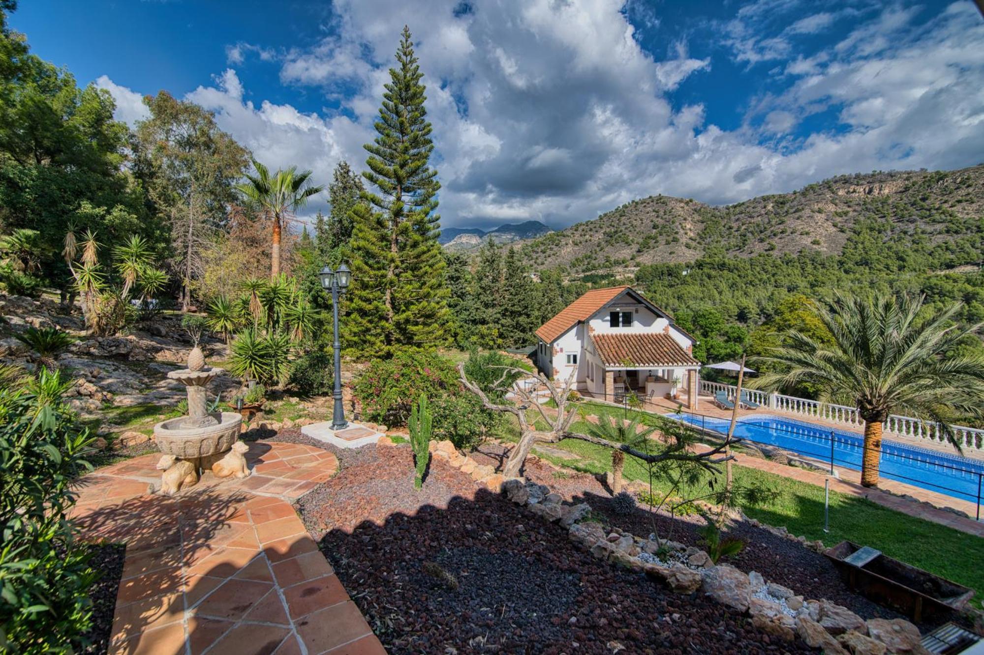 Villa Morera Bed & Breakfast Frigiliana Bagian luar foto