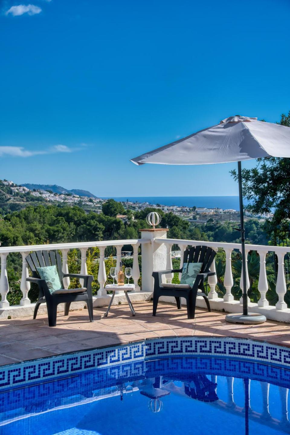 Villa Morera Bed & Breakfast Frigiliana Bagian luar foto
