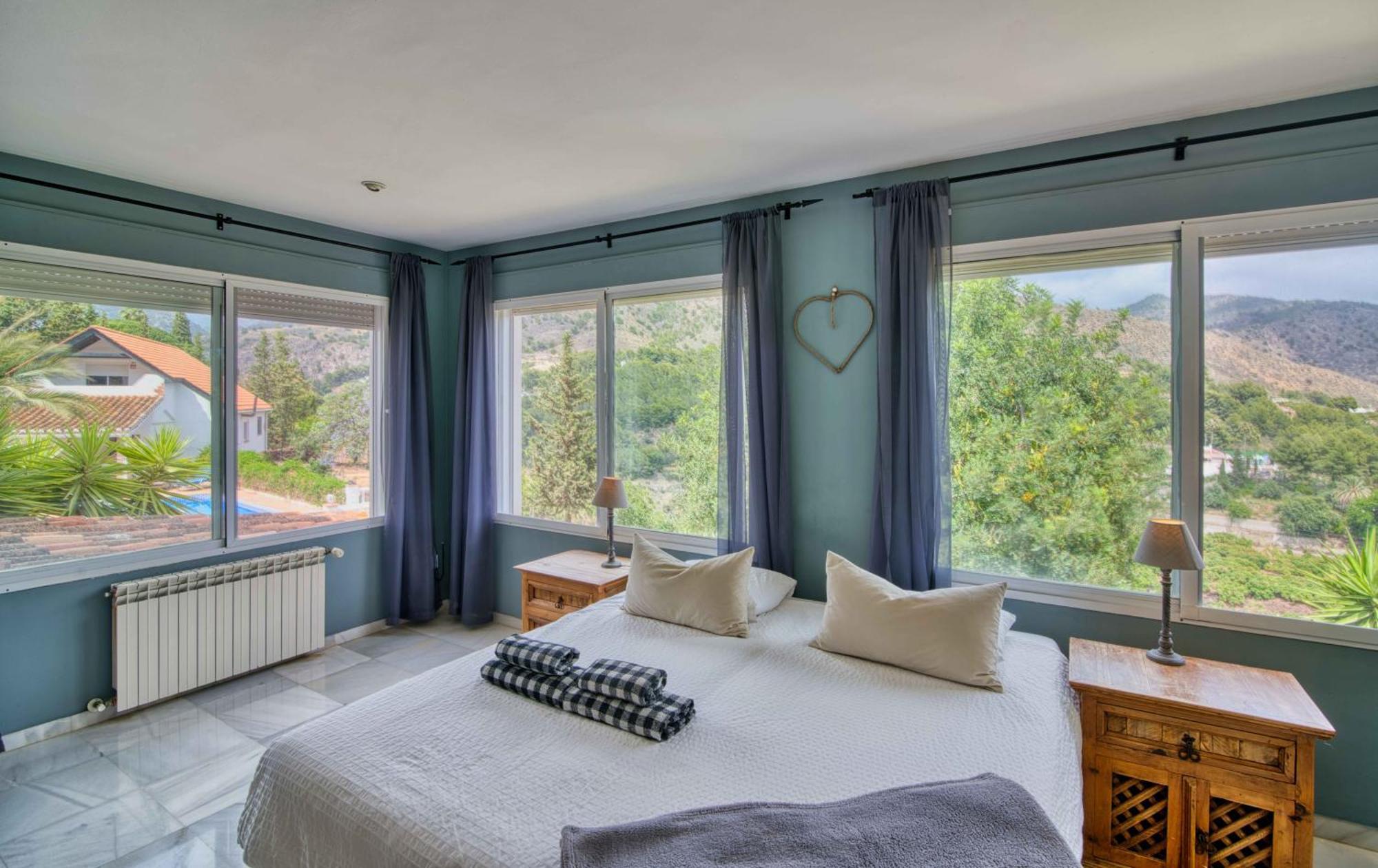 Villa Morera Bed & Breakfast Frigiliana Bagian luar foto