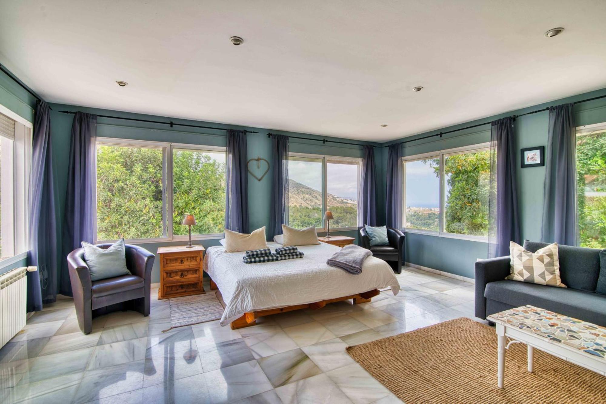 Villa Morera Bed & Breakfast Frigiliana Bagian luar foto